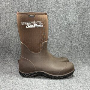 Bogs Workman Boots Men's 15 Brown‎ Rubber Neo-Tech Waterproof Outdoor Hunt Work